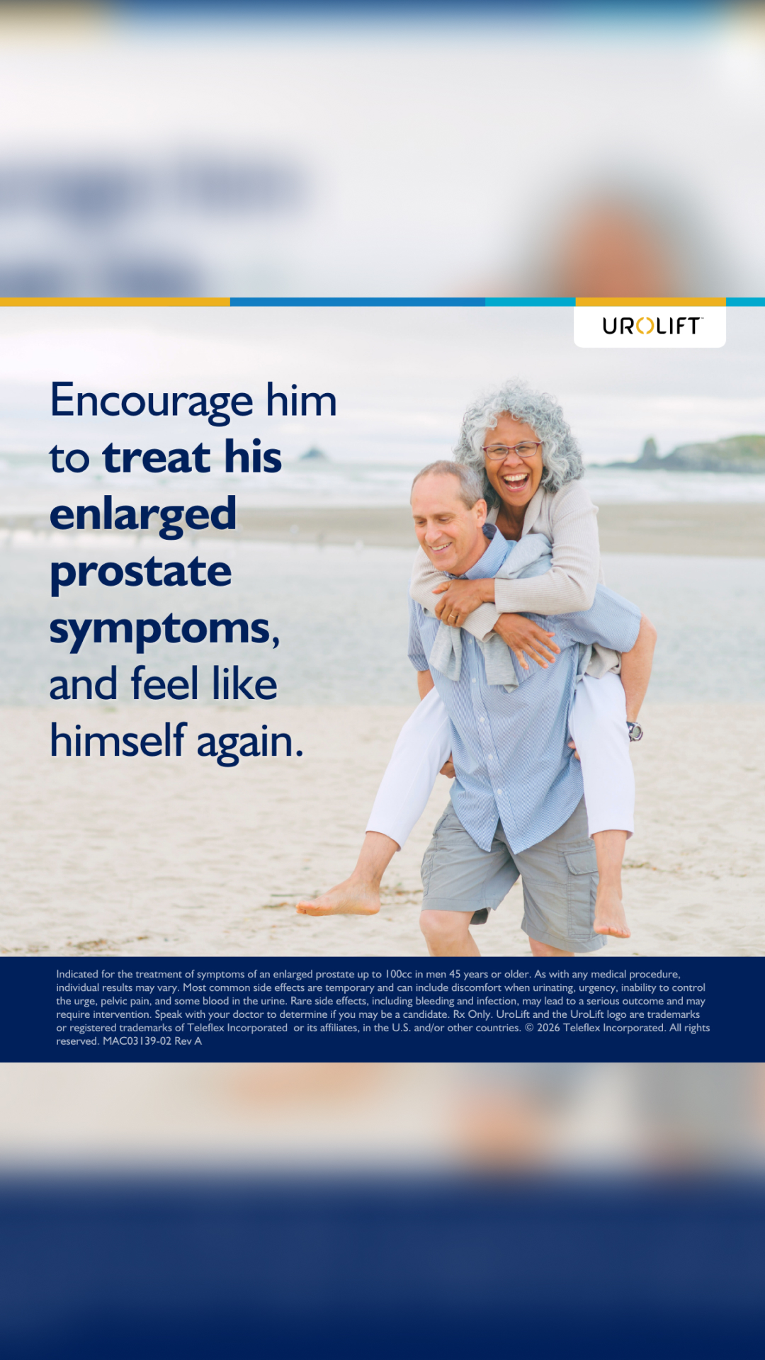 UroLift System Facebook ad from Mar 20, 2026