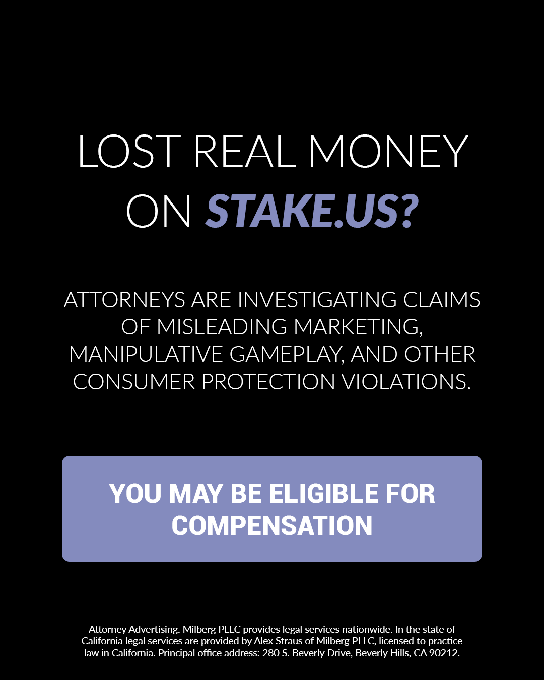 Class Action U Facebook ad