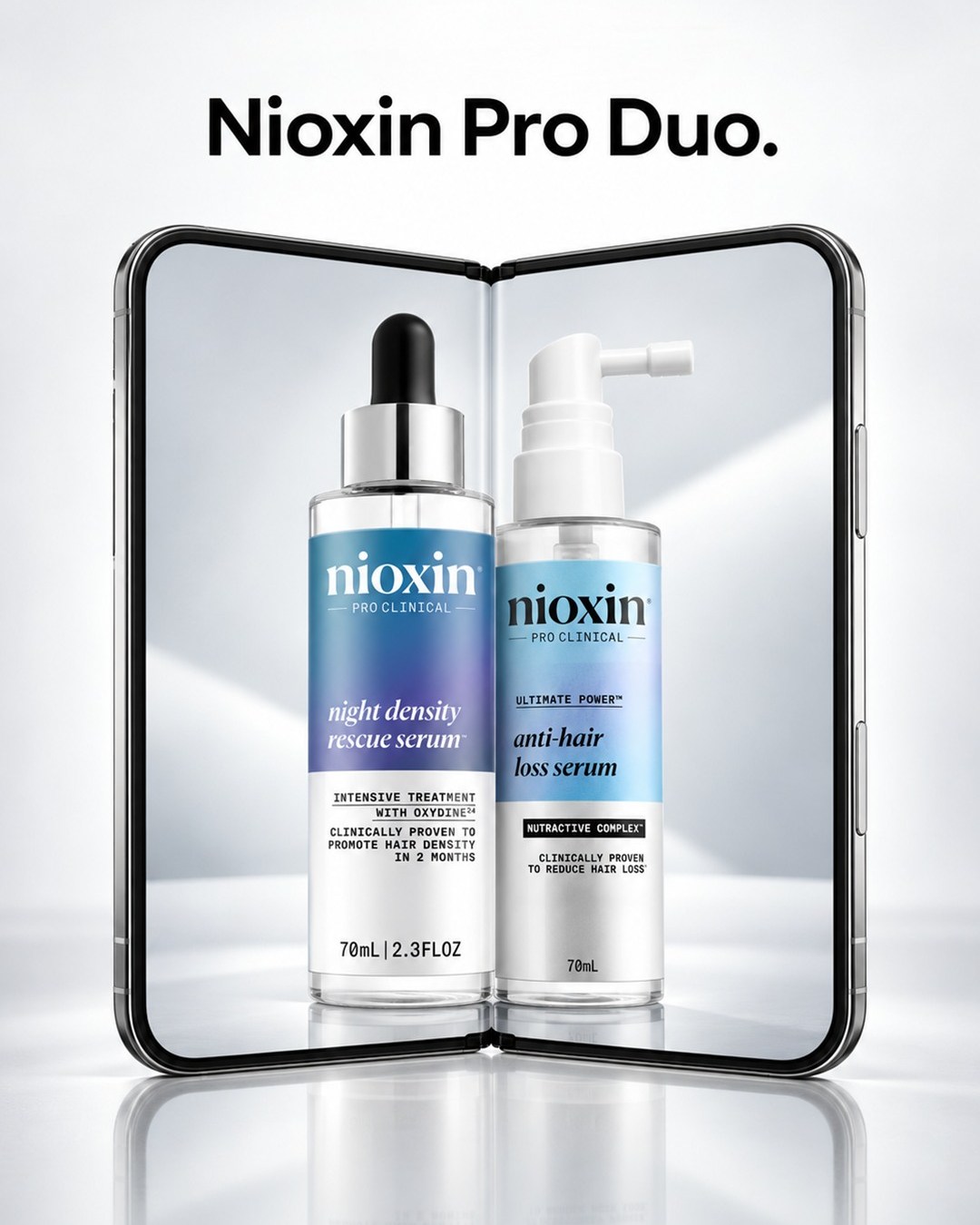 Nioxin Mongolia Facebook ad: Nioxin Pro Duo хүчирхэг хослолыг та мэдэх үү?