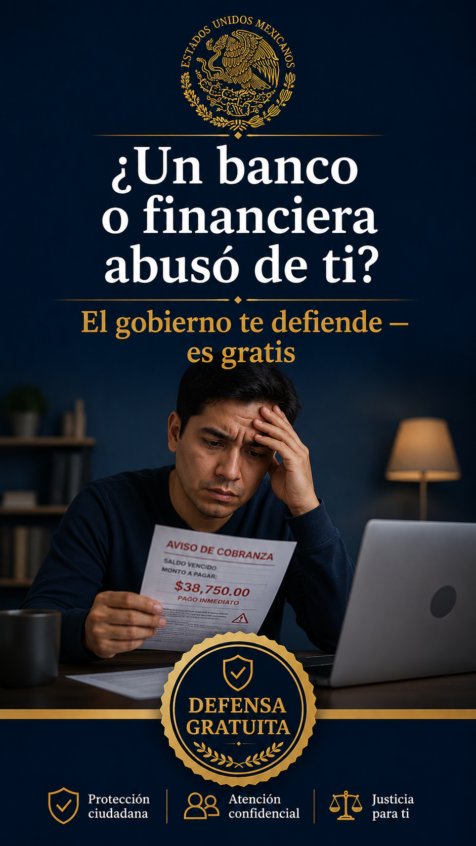 Consultoría Legal Facebook ad from May 25, 2026