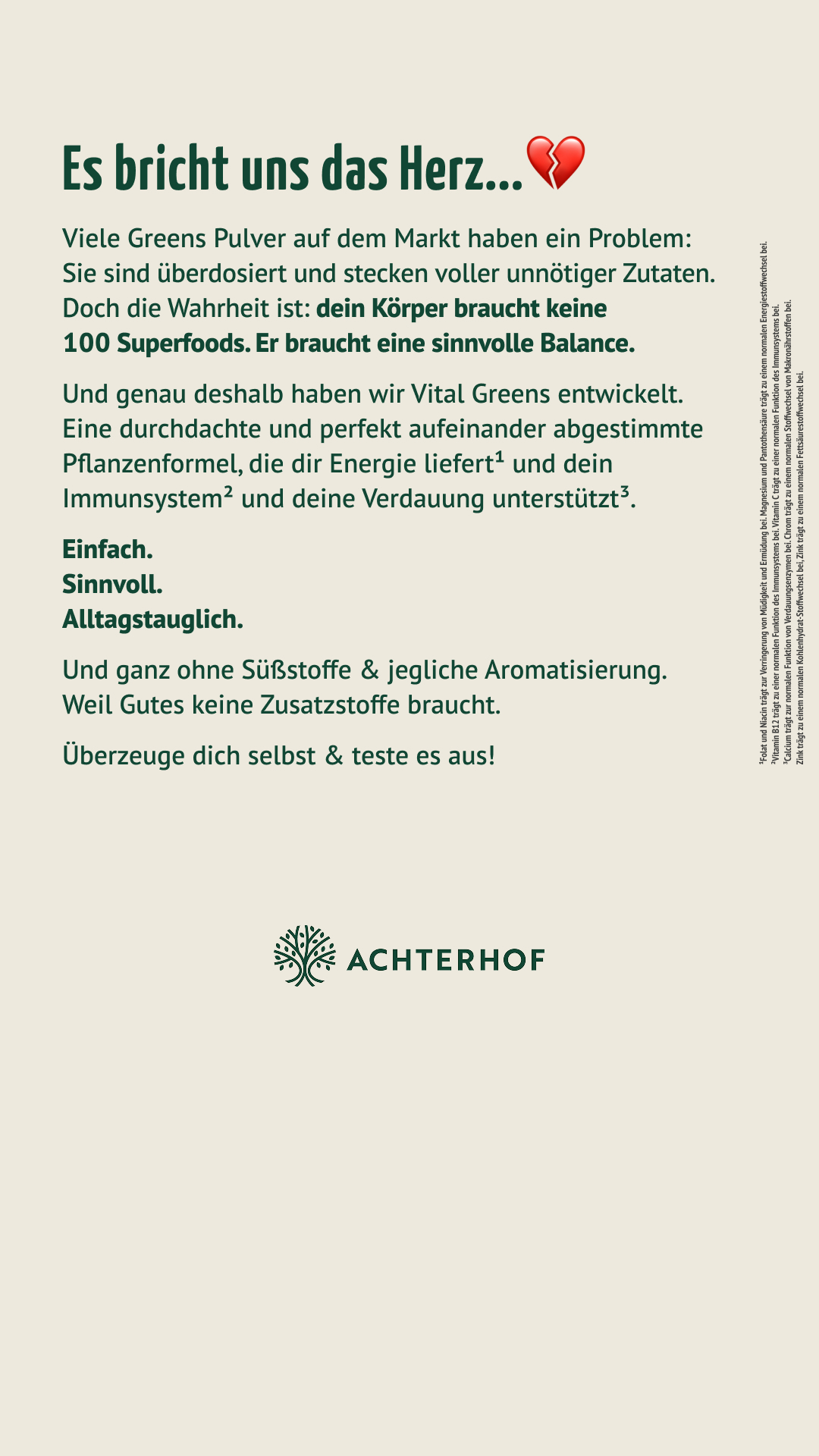 Achterhof Facebook ad from May 20, 2026