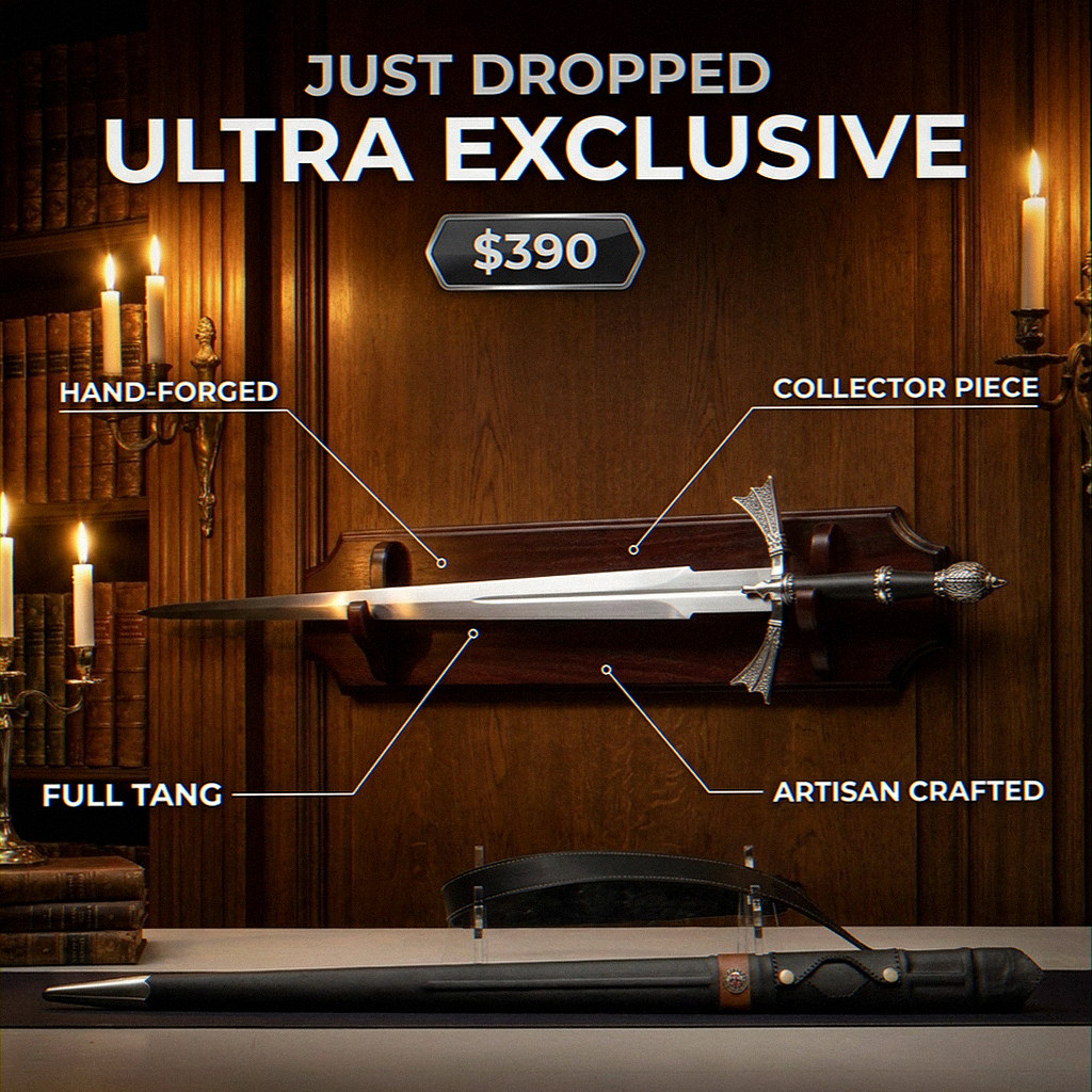 Katana Sword Facebook ad