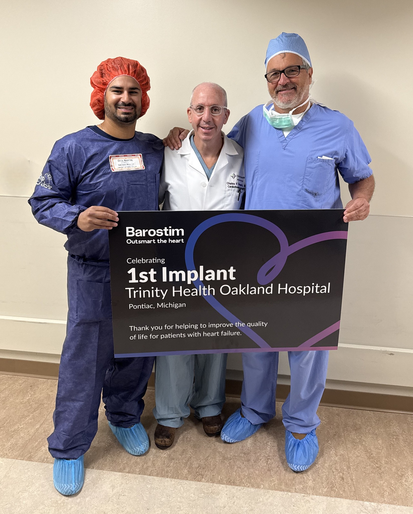 Trinity Health MI Facebook ad