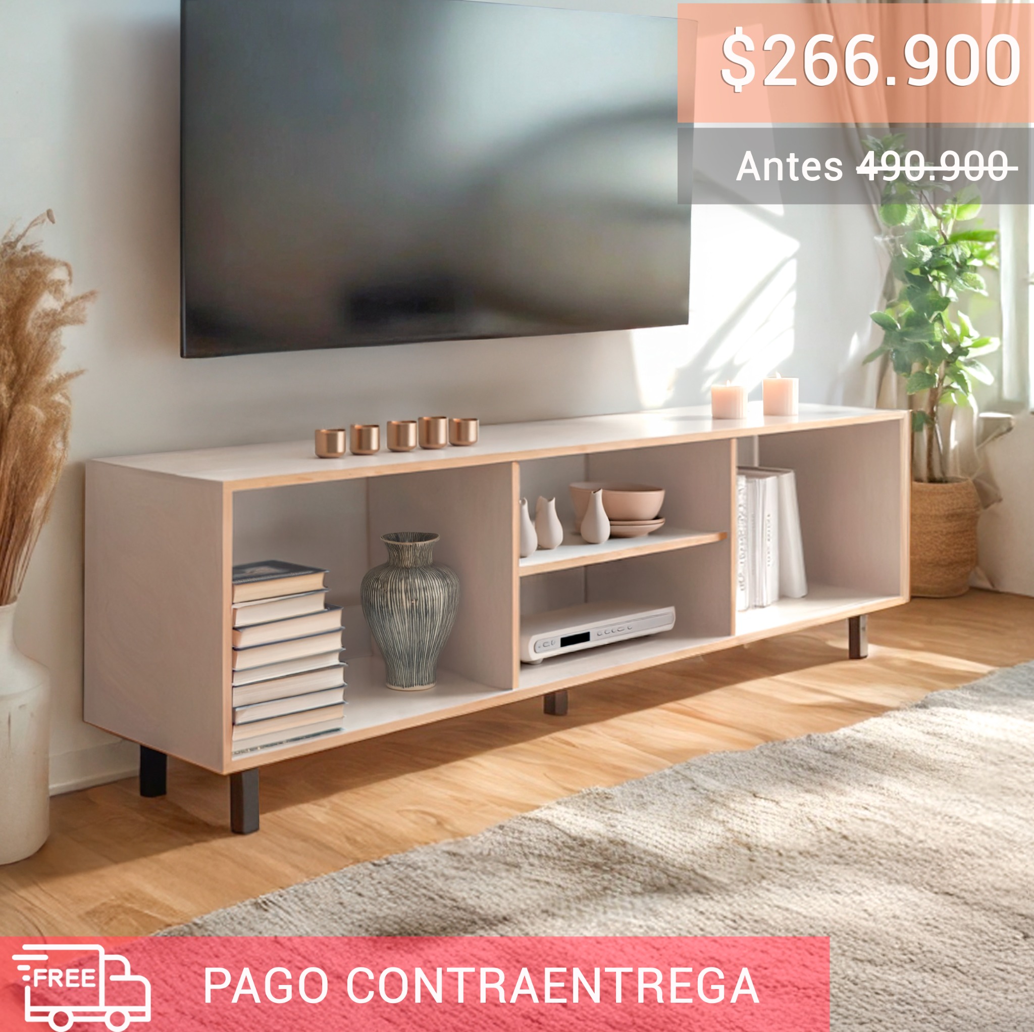 Homento Facebook ad: Renueva tu hogar a precios increibles con Pago…