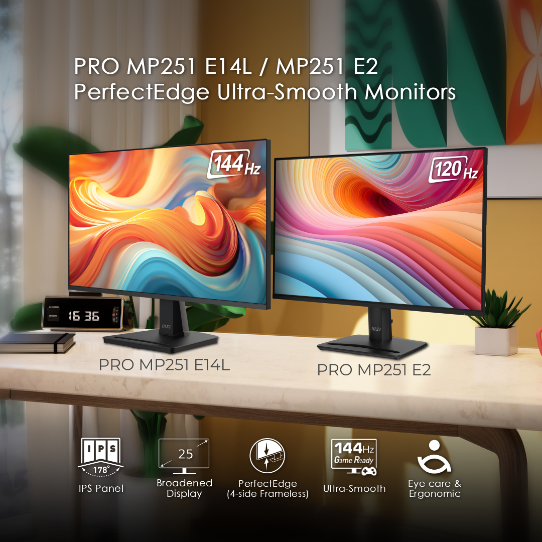 MSI Facebook ad: Why choose between a pro office monitor and…