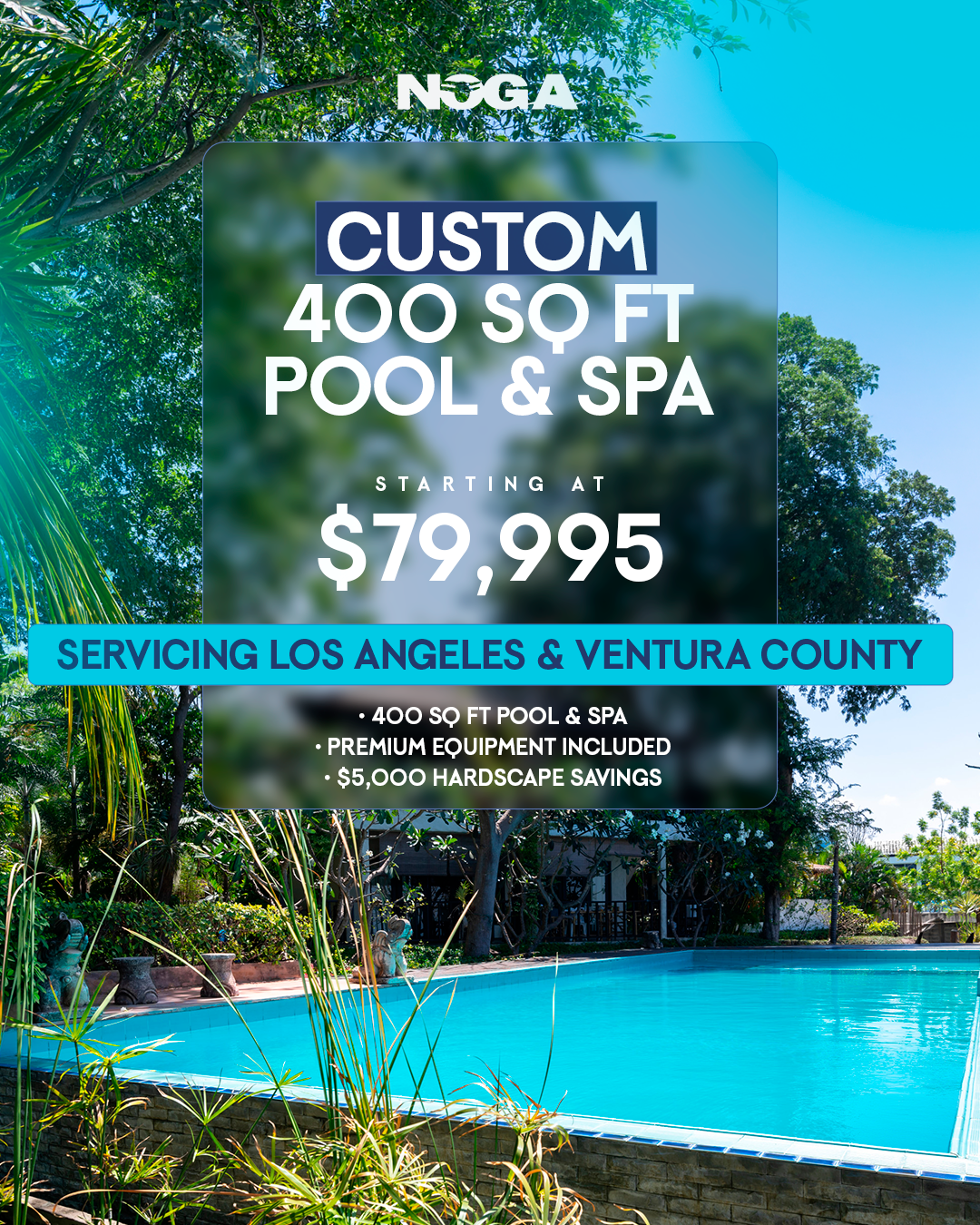 Noga Pool and Spa Facebook ad