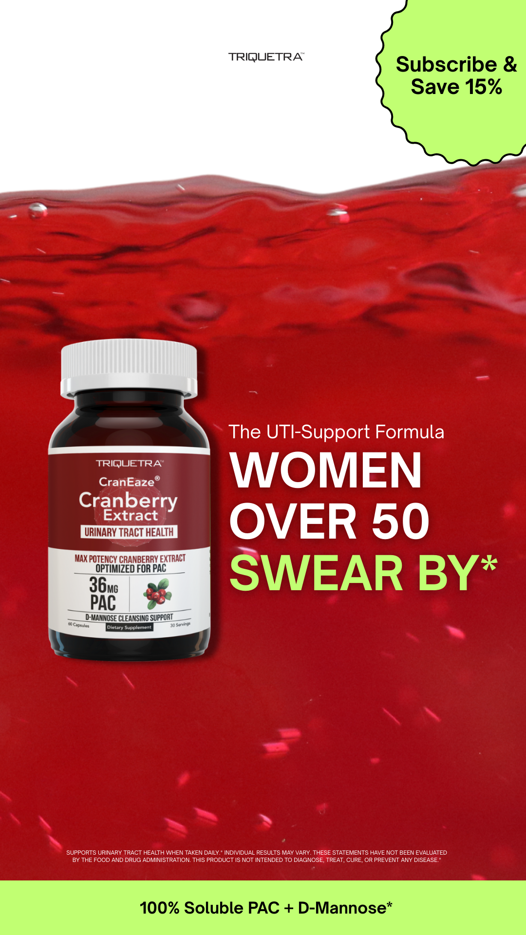 Triquetra Health Facebook ad
