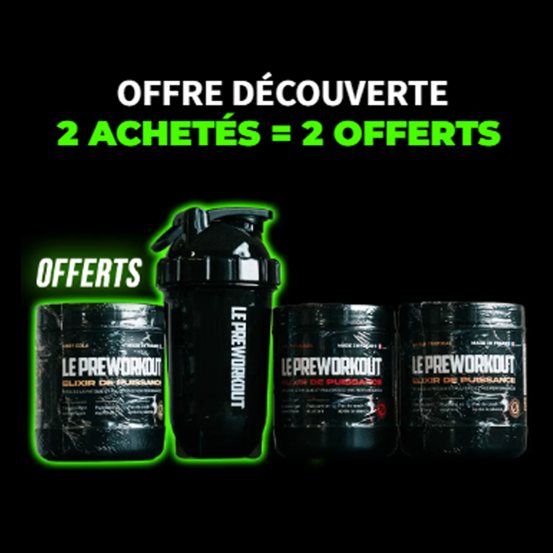 LE Preworkout : Elixir de Puissance Facebook ad