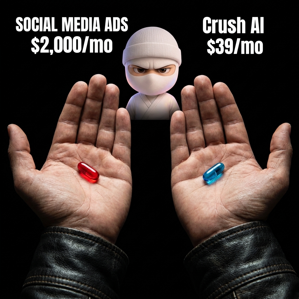 trycrush.ai Facebook ad