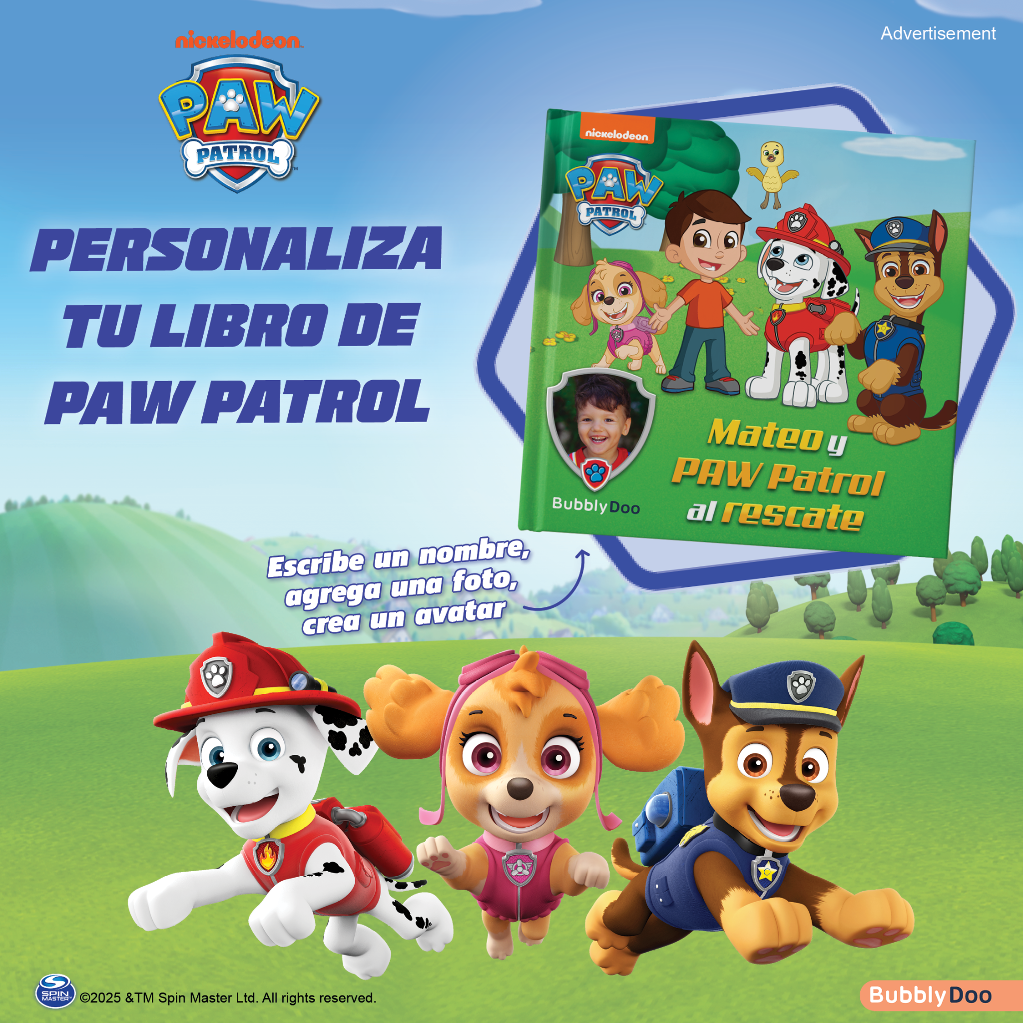 BubblyDoo Libros Facebook ad