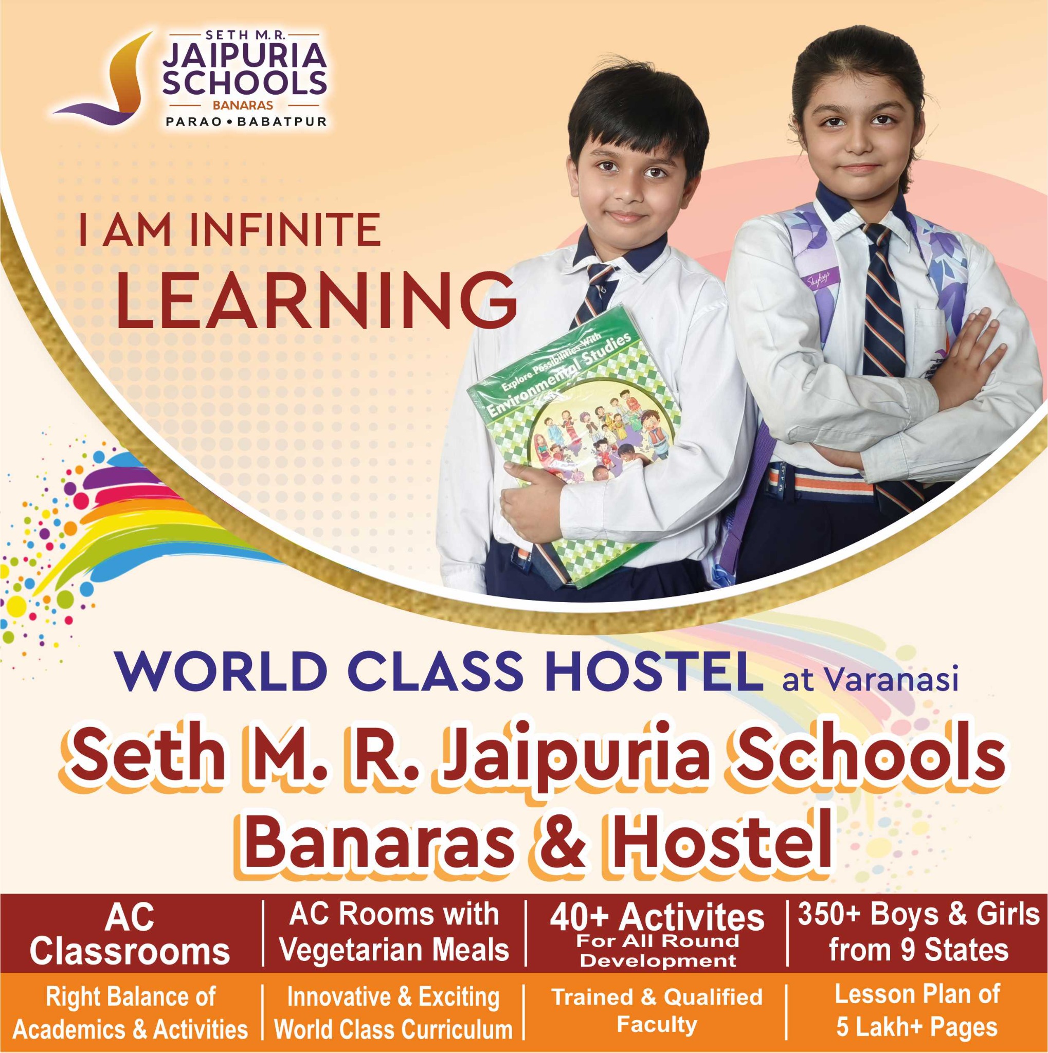 Seth M. R. Jaipuria School, Banaras Facebook ad: Seth M.R. Jaipuria Schools Banaras Babatpur Campus: With…