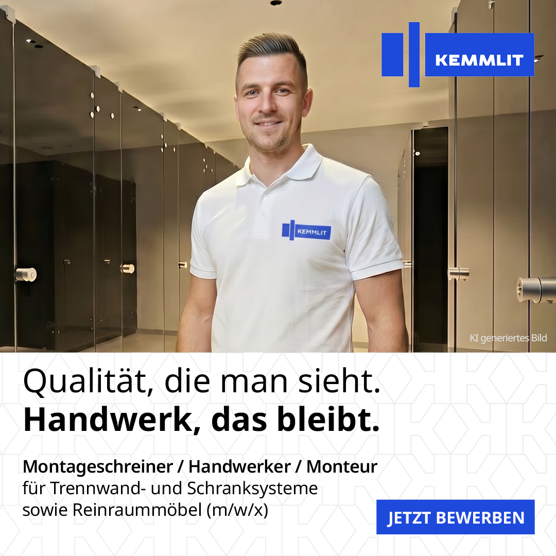 KEMMLIT-Bauelemente GmbH Facebook ad from May 8, 2026