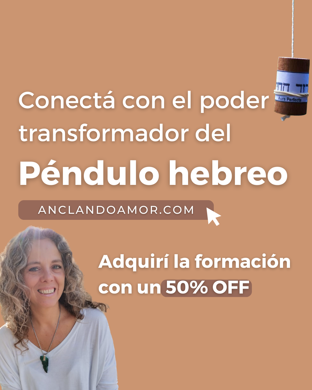 Anclando Amor Facebook ad: Formación en Péndulo Hebreo