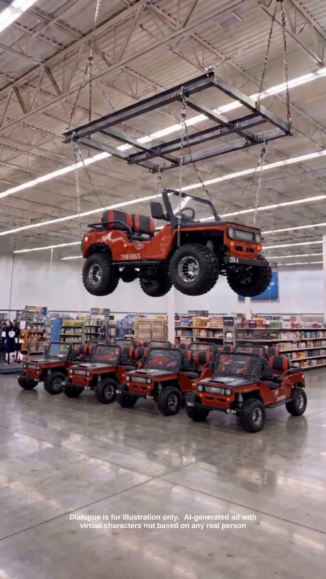 Temu Facebook ad: Elevate Your Your Ride