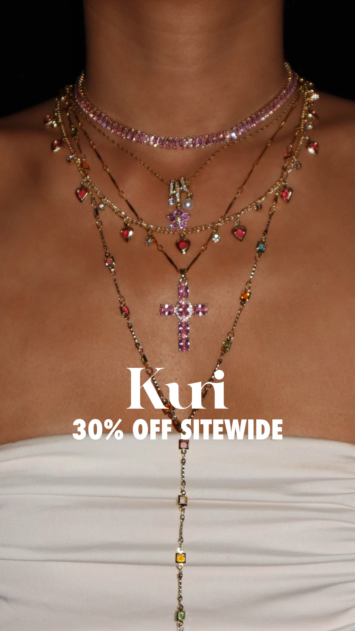 Kuri jewelry Facebook ad