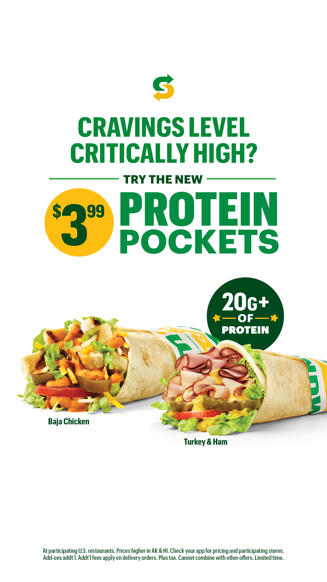 Subway Facebook ad