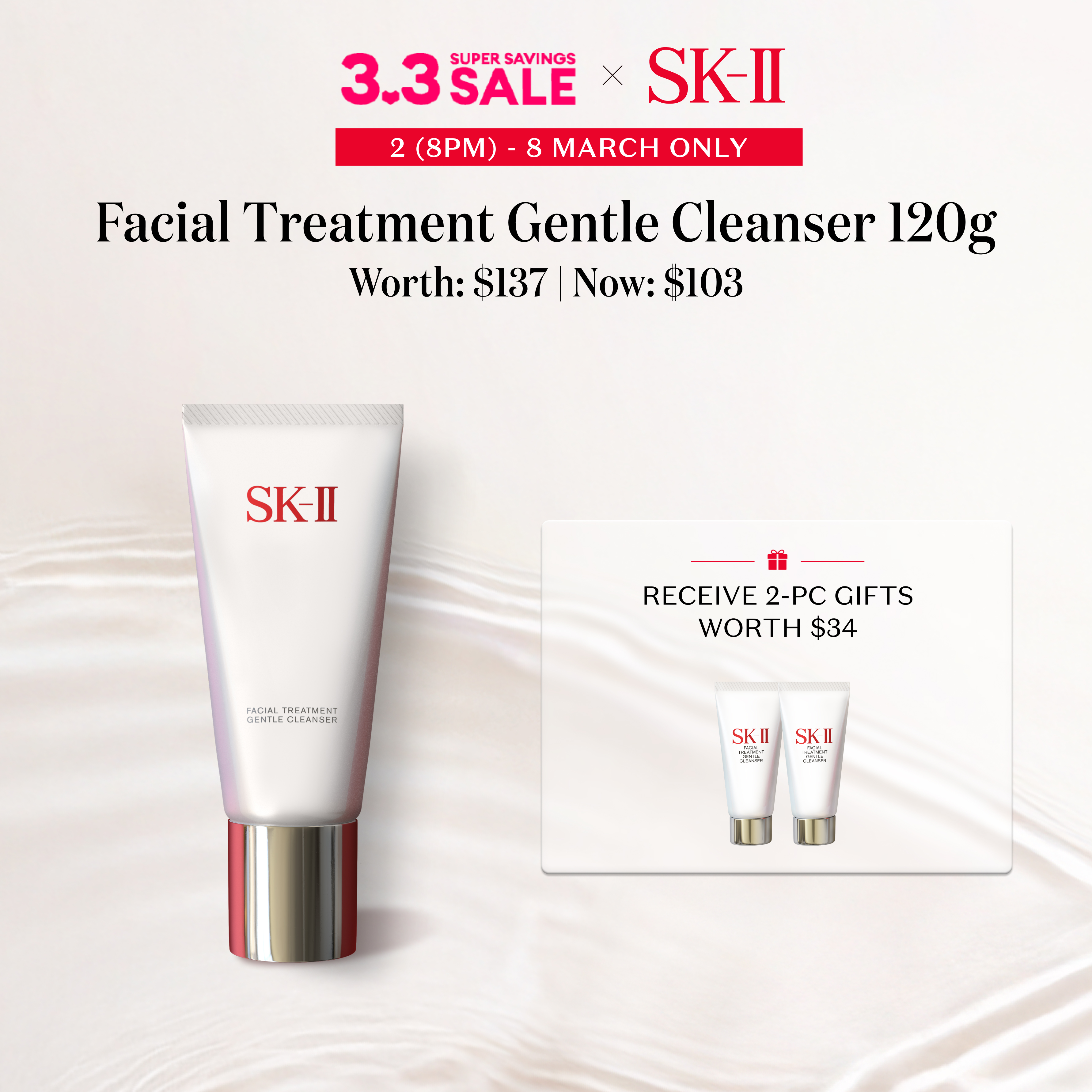 SK-II Singapore Facebook ad