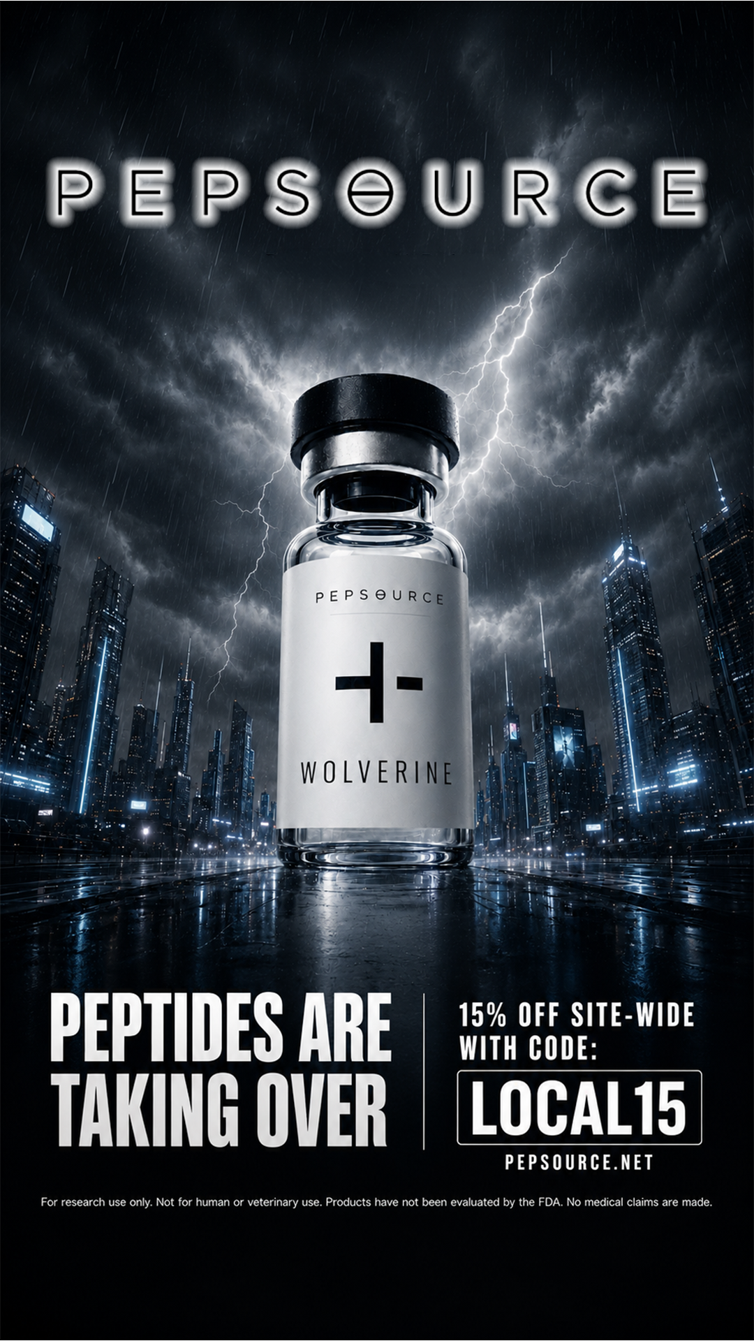 PEPSOURCE.net Facebook ad from Jul 10, 2026