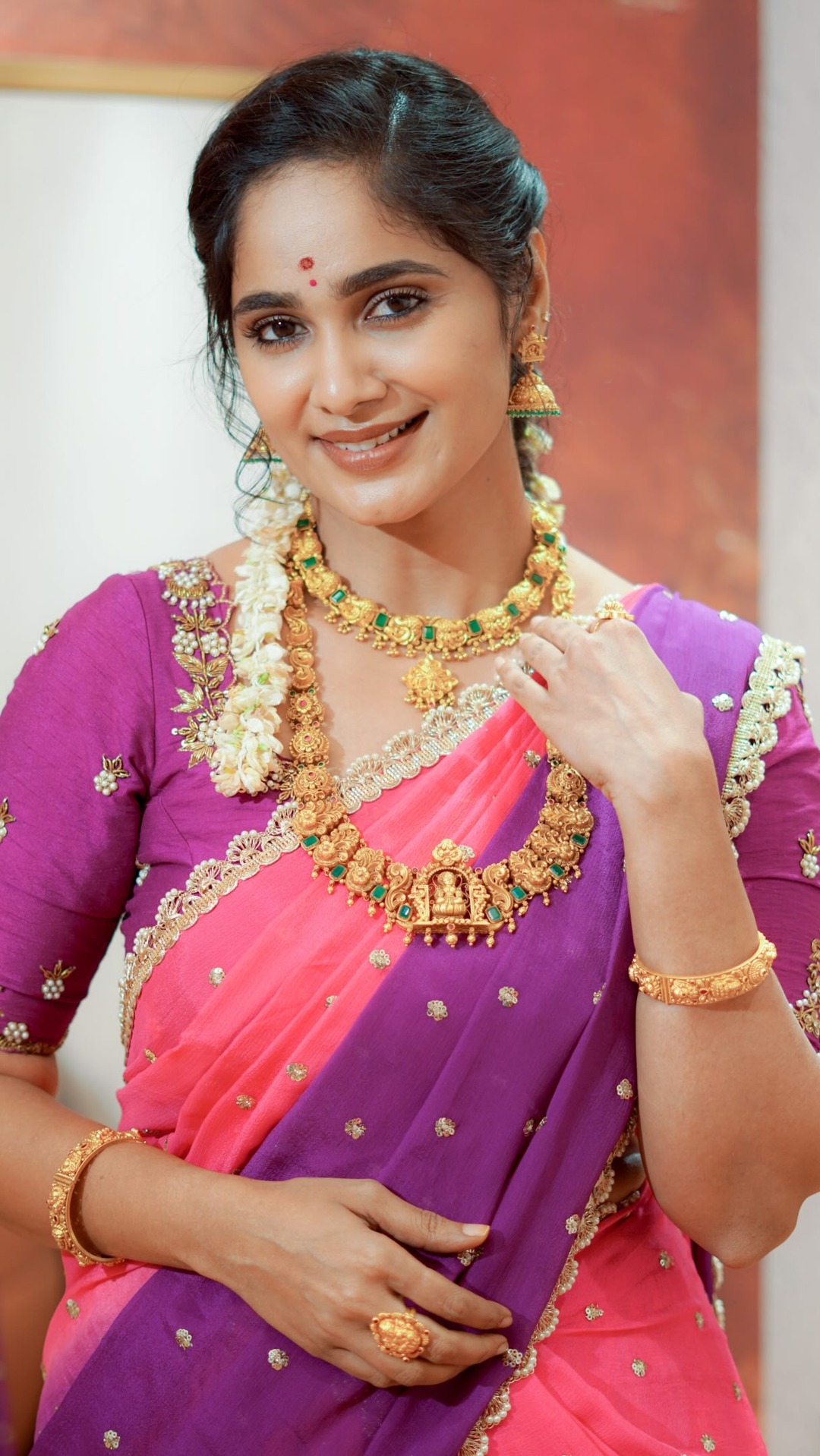 Indriya Jewels Facebook ad: There’s something special about celebrating Varalakshmi…