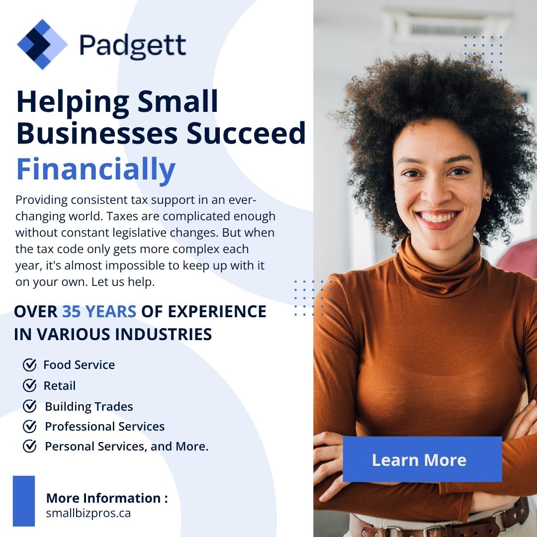 Padgett Business Services of Canada Facebook ad