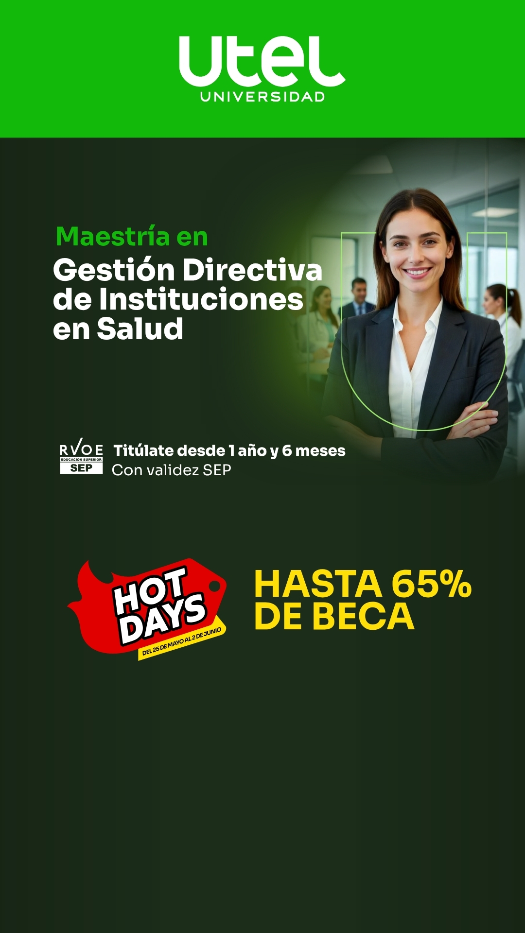 Utel Universidad Facebook ad