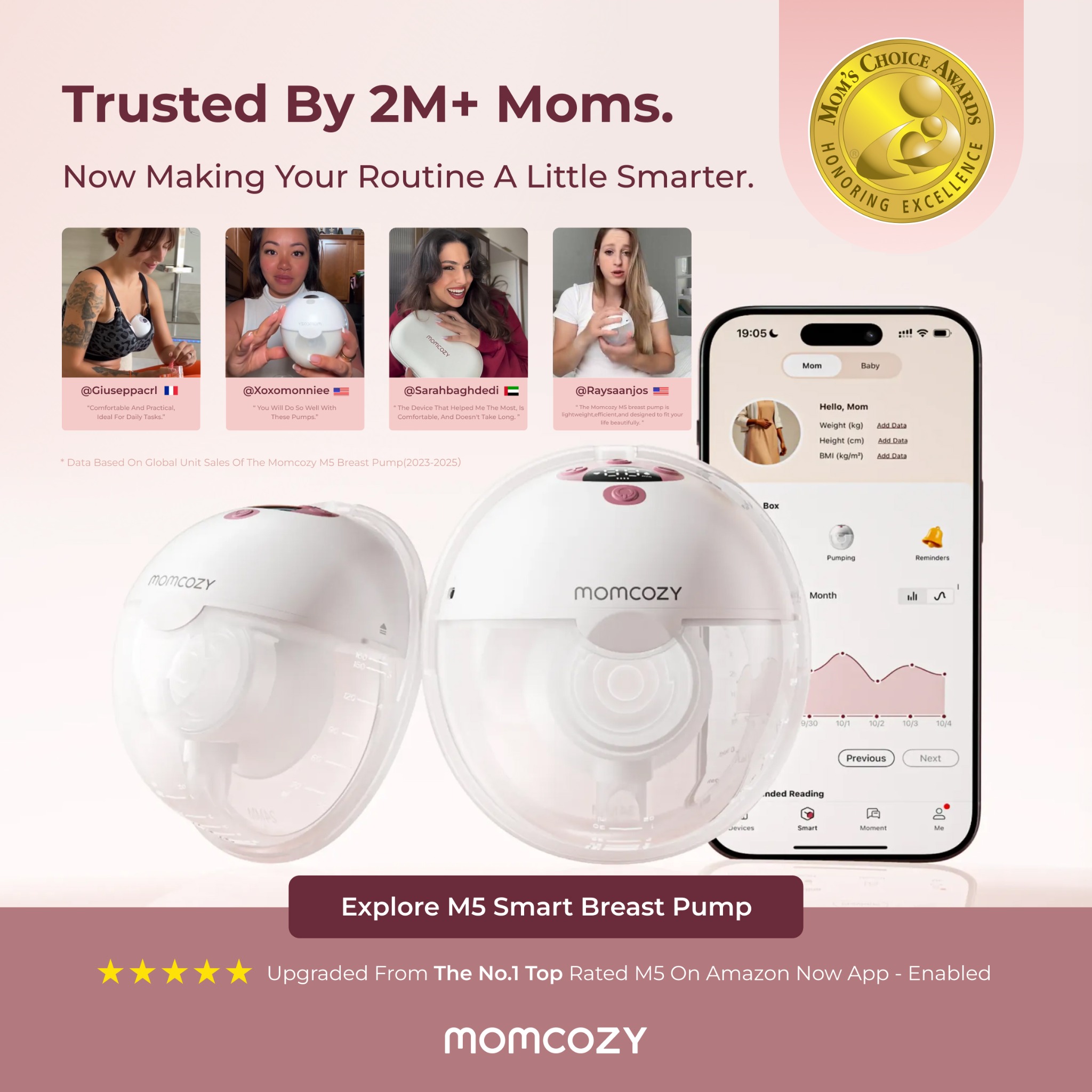 Momcozy Facebook ad
