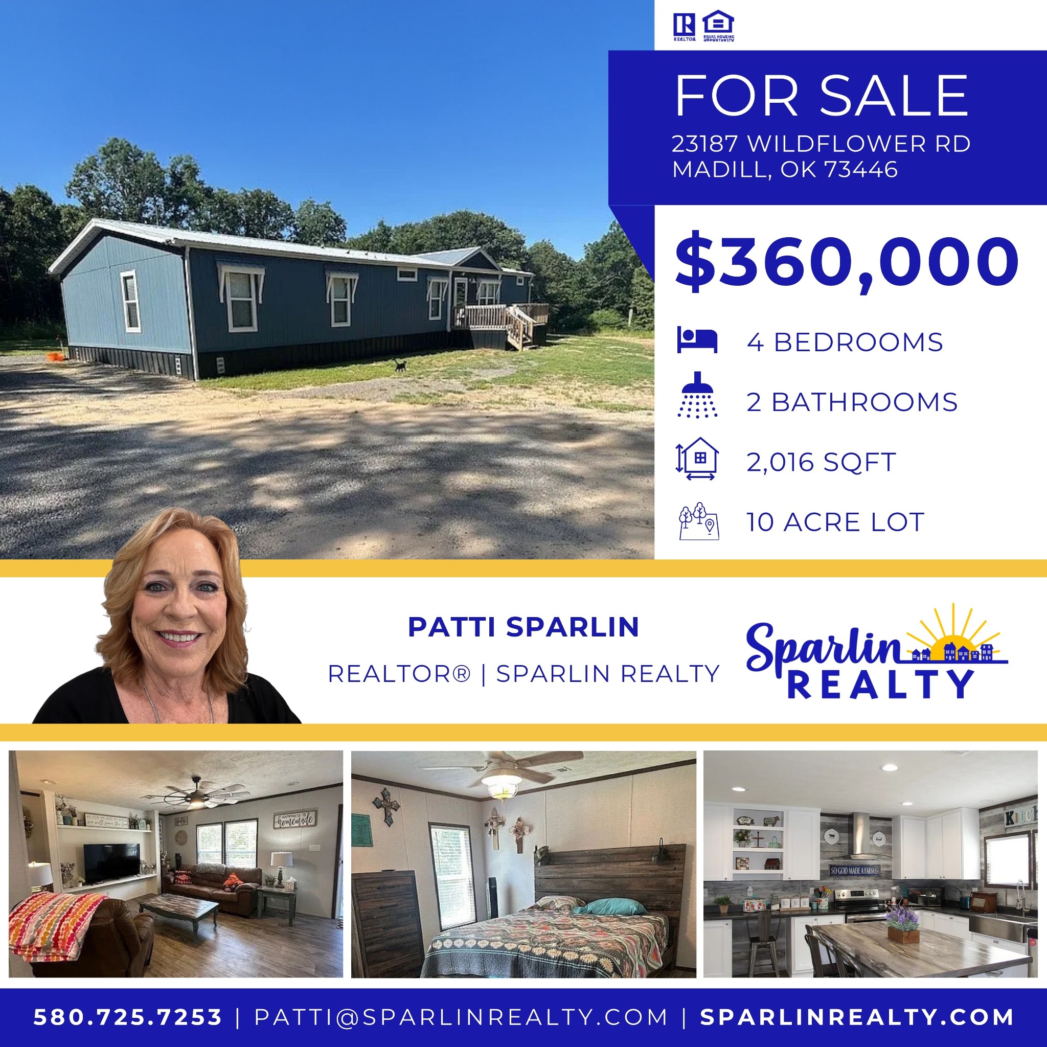 Sparlin Realty Facebook ad: Real Estate Agency in Durant & Madill, OK | Sparlin Realty