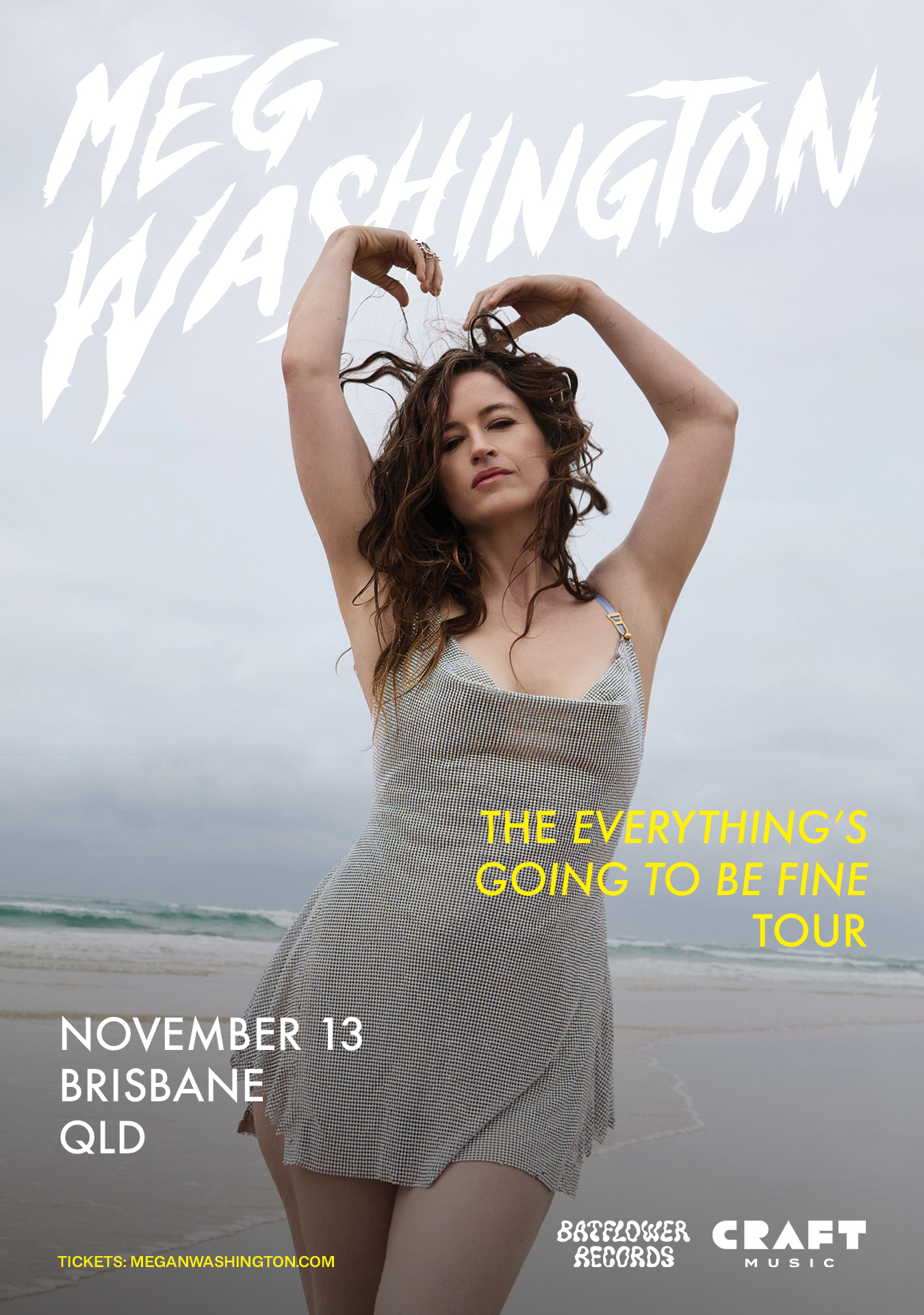 Meg Washington Music Facebook ad from Aug 9, 2026