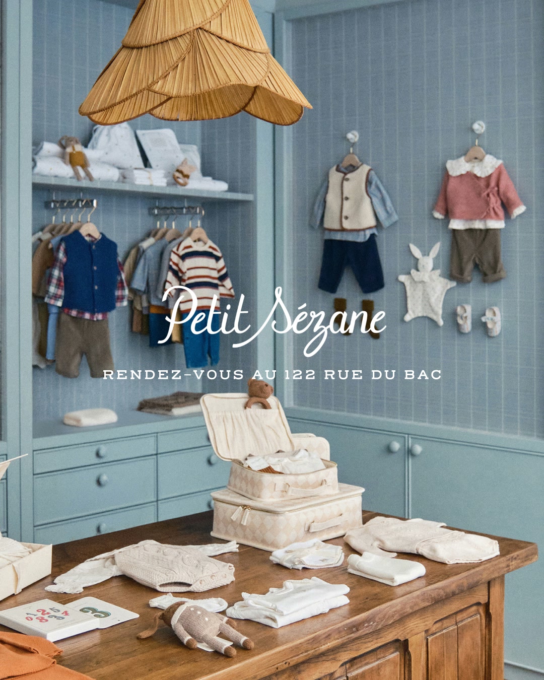 Petit Sézane Facebook ad: Nouvelle collection Petit Sézane