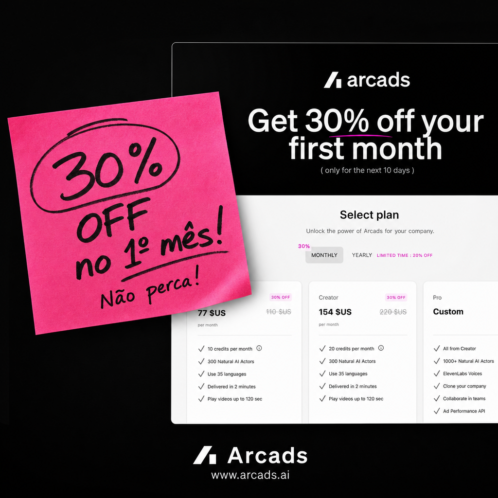 Arcads AI - Newsletter   Facebook ad