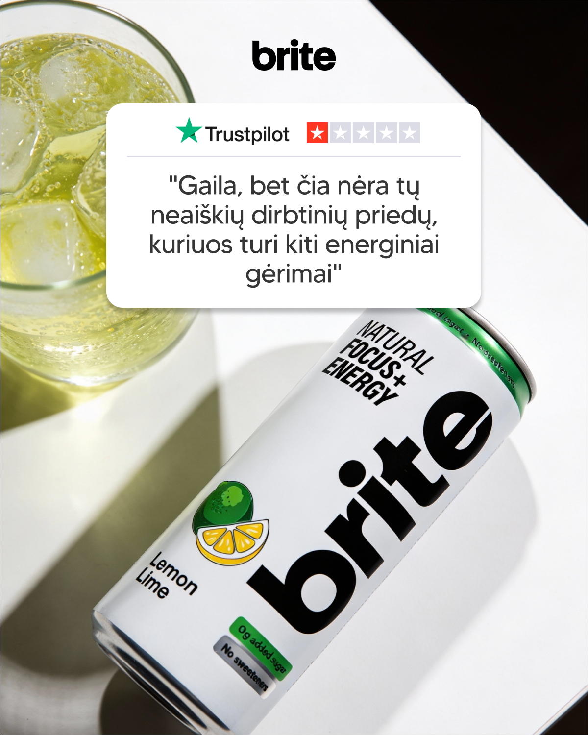 Brite Facebook ad