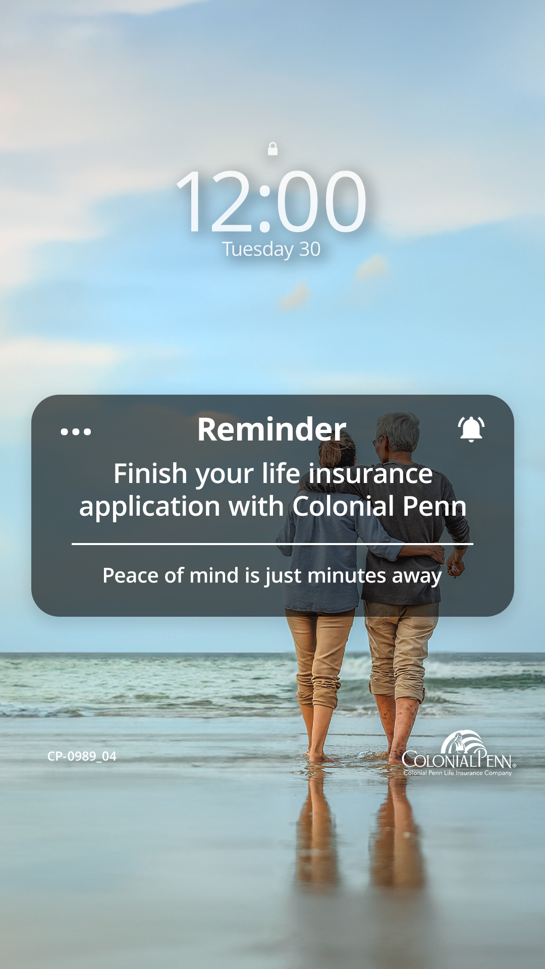 Colonial Penn Life Insurance Company Facebook ad