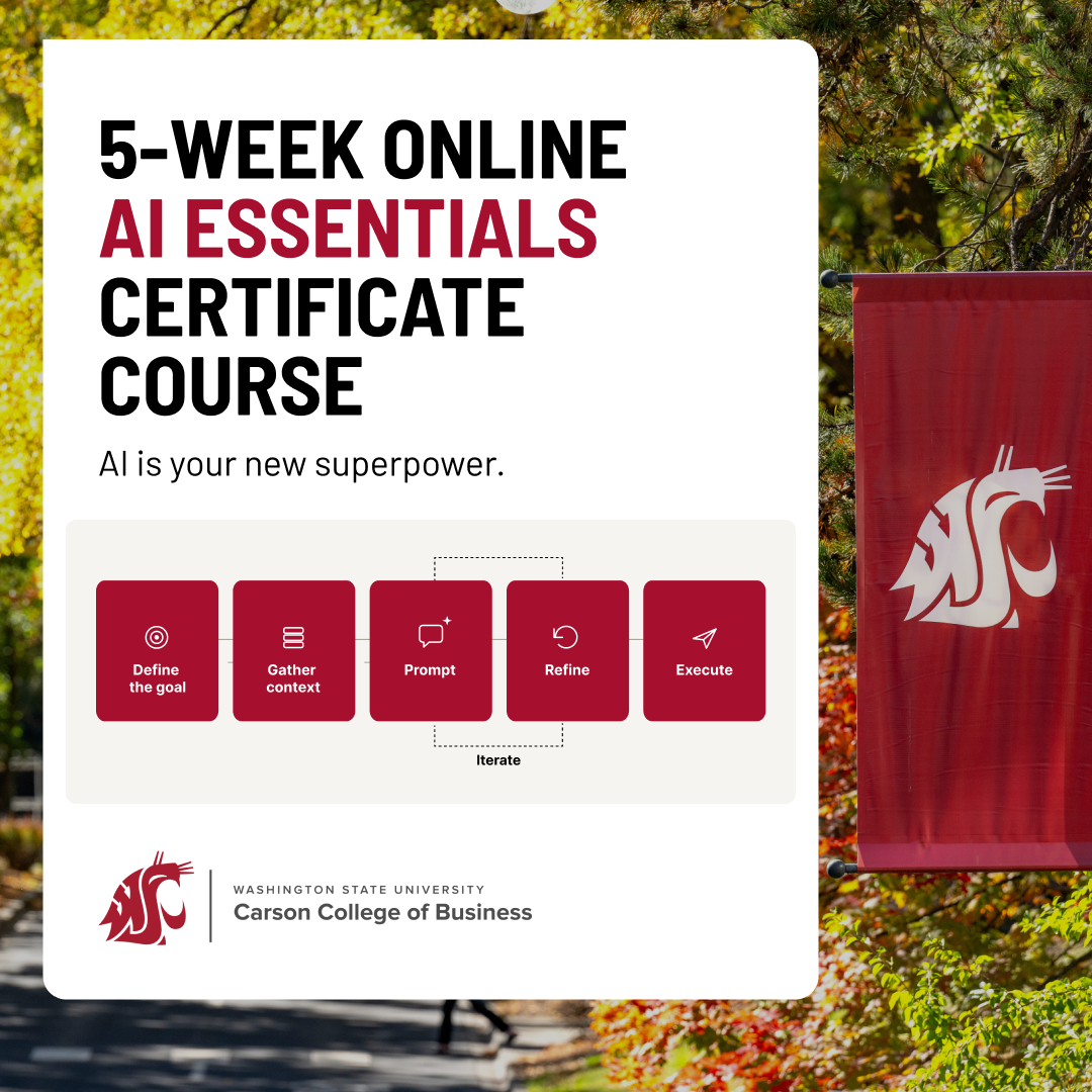 WSU Carson College of Business Facebook ad