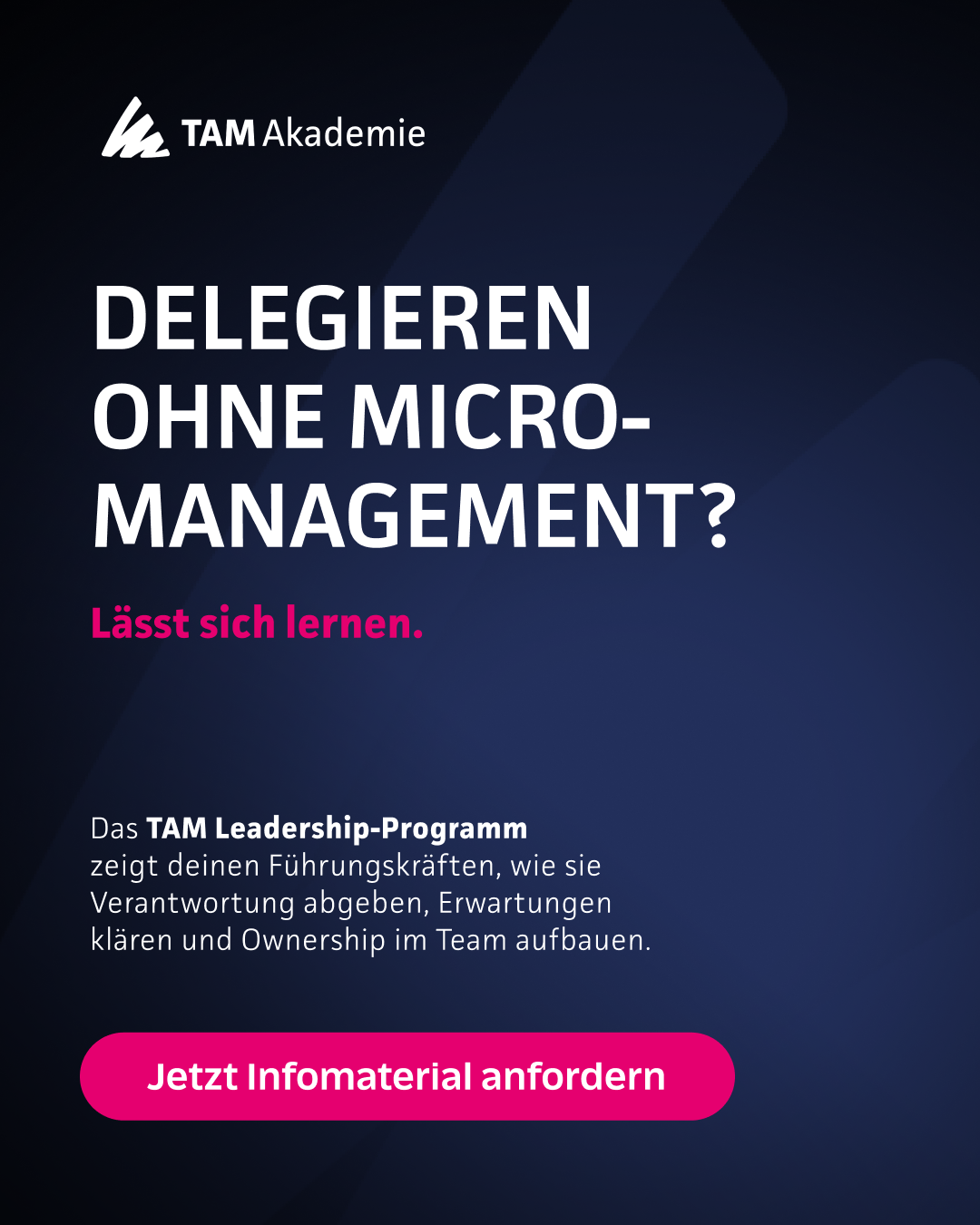 TAM Akademie Facebook ad