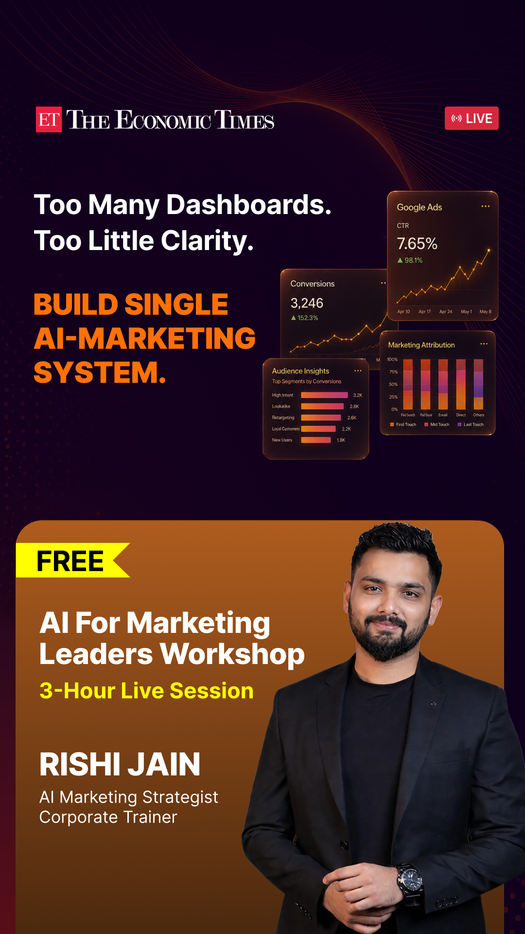 The Economic Times Facebook ad