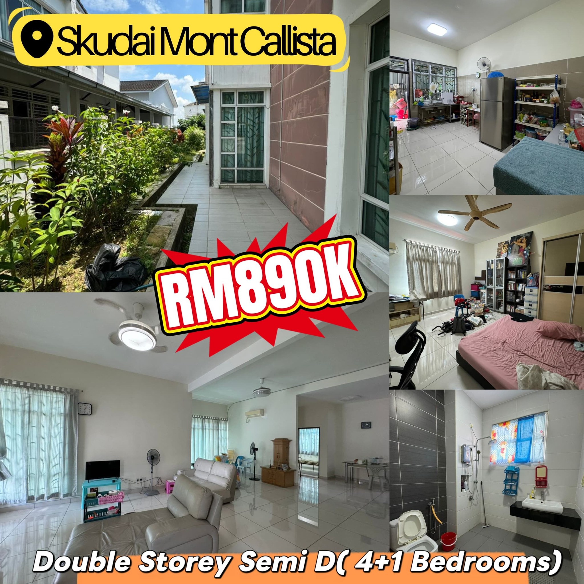 KX Property Johor Facebook ad: For Sale (Skudai Tmn Universiti Mont Callista- Double…