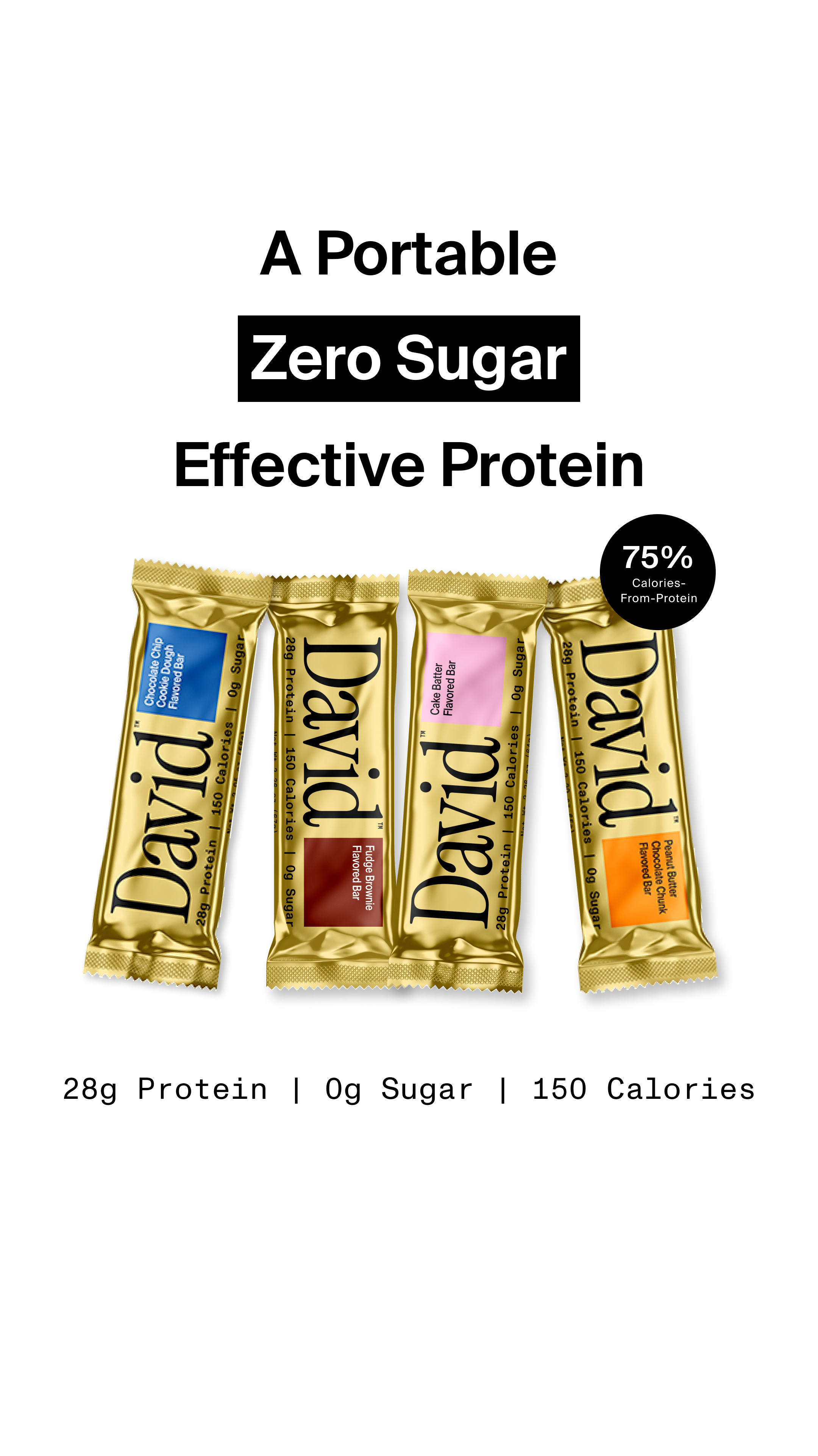 David Protein Facebook ad