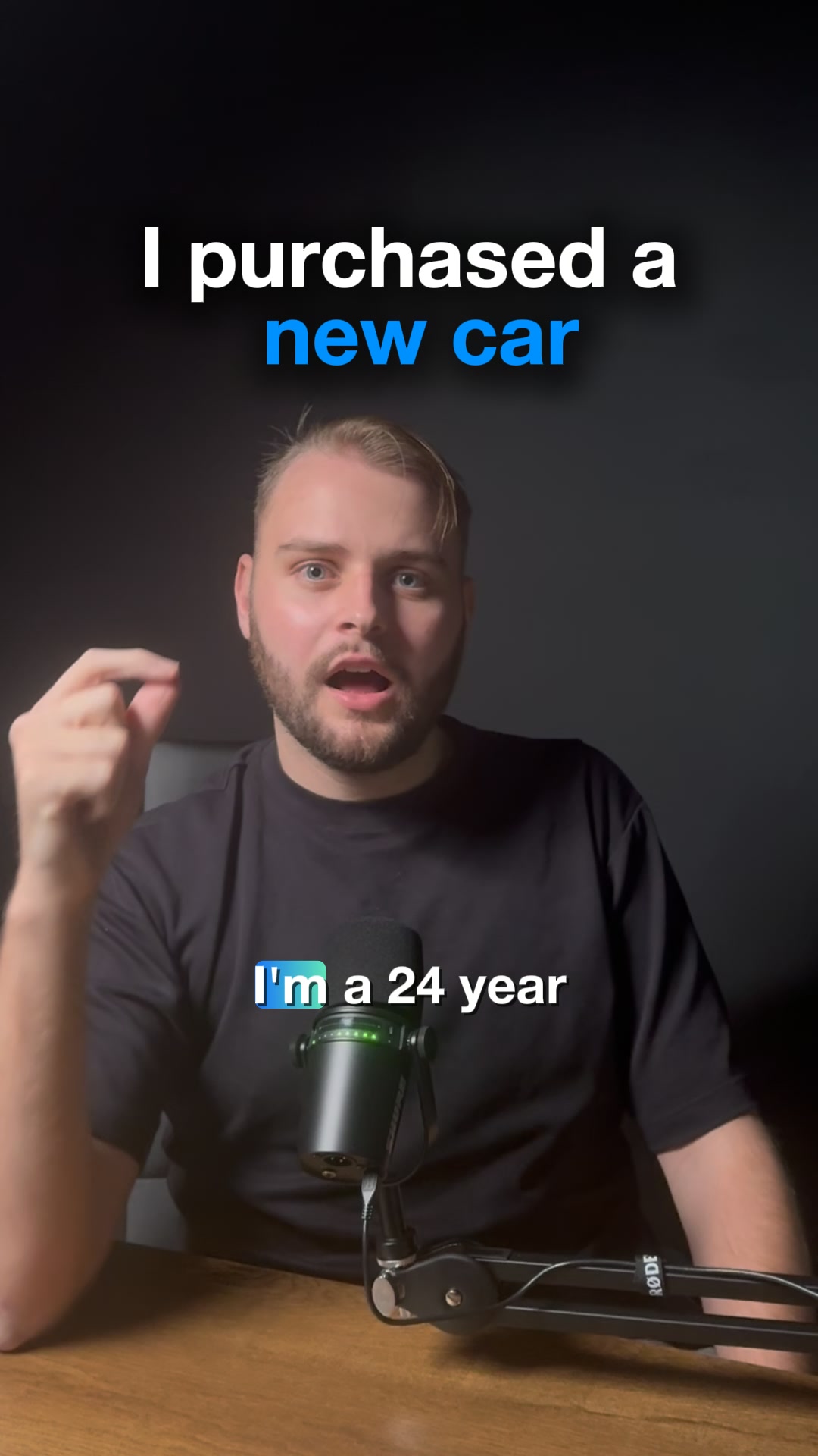 Ethan Clague - Mortgage Broker Facebook ad: Just picked up a BMW M340i.