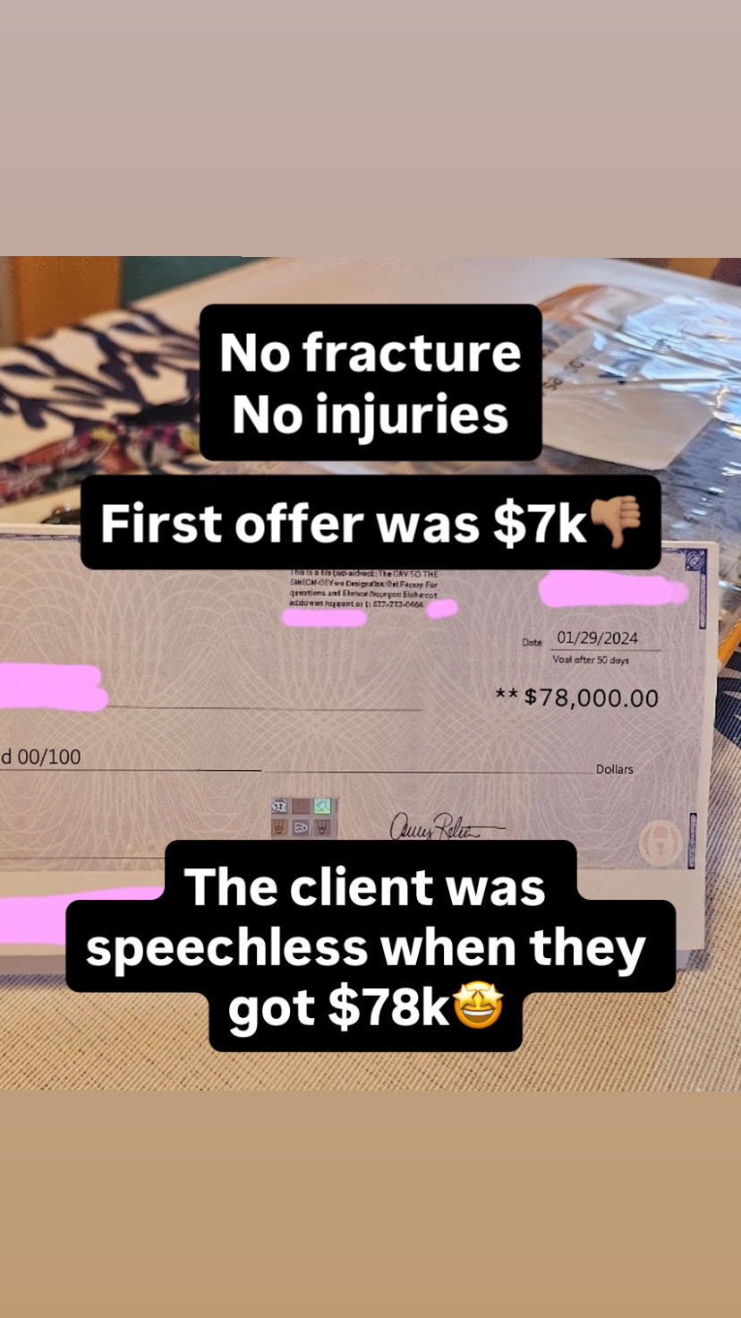 Car Accident Compensation Facebook ad