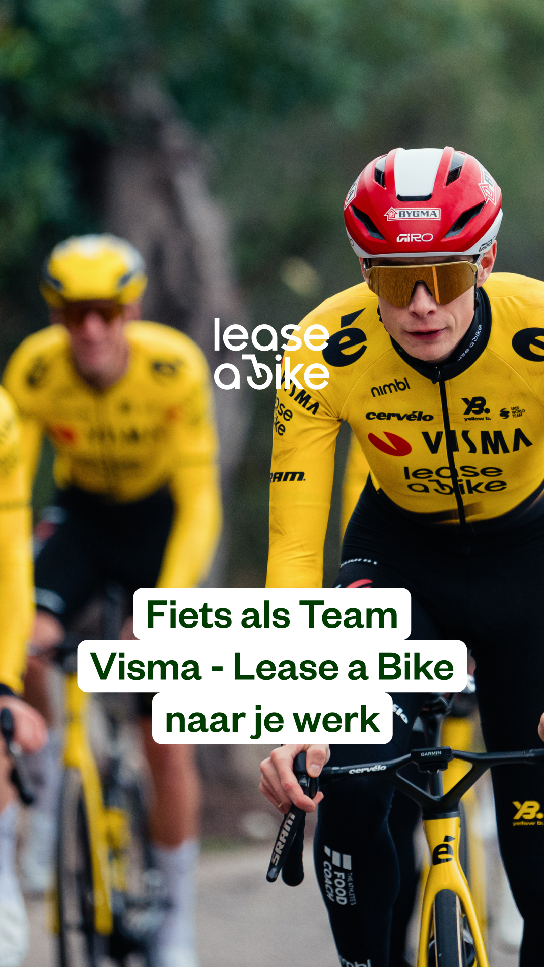 Lease a Bike Belgium Facebook ad