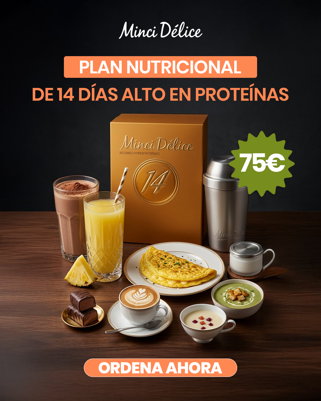 Mincidélice España Facebook ad