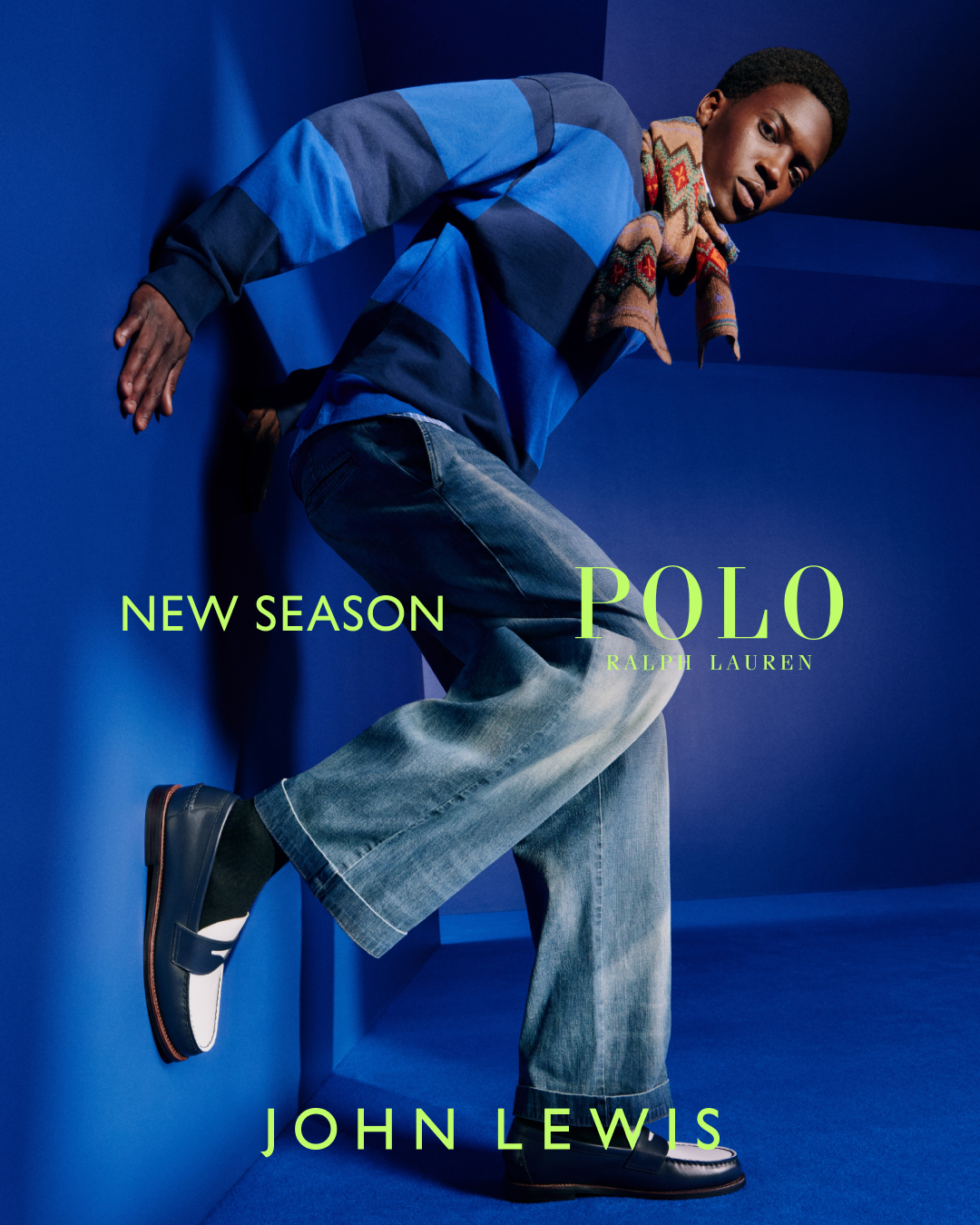 John Lewis & Partners Facebook ad: New season. Now here.