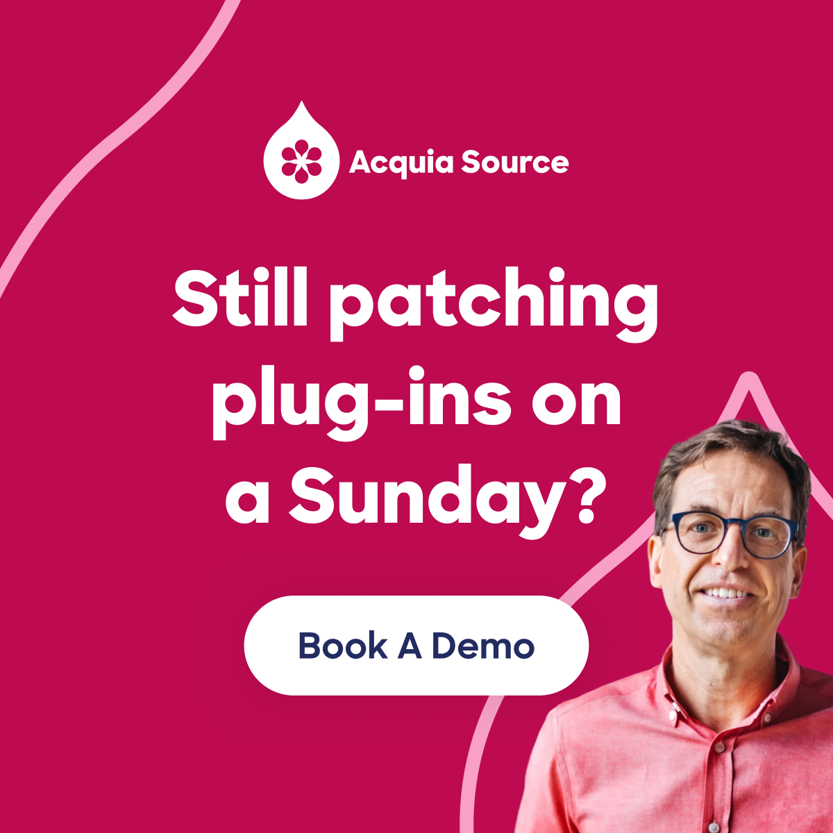Acquia Facebook ad