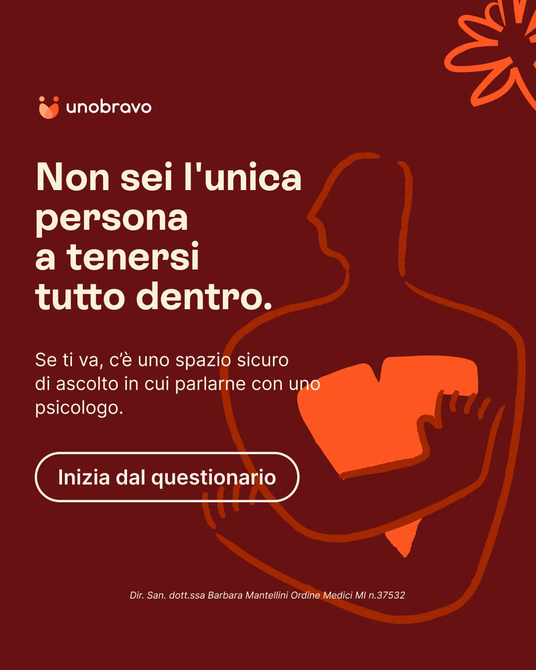 Unobravo Facebook ad