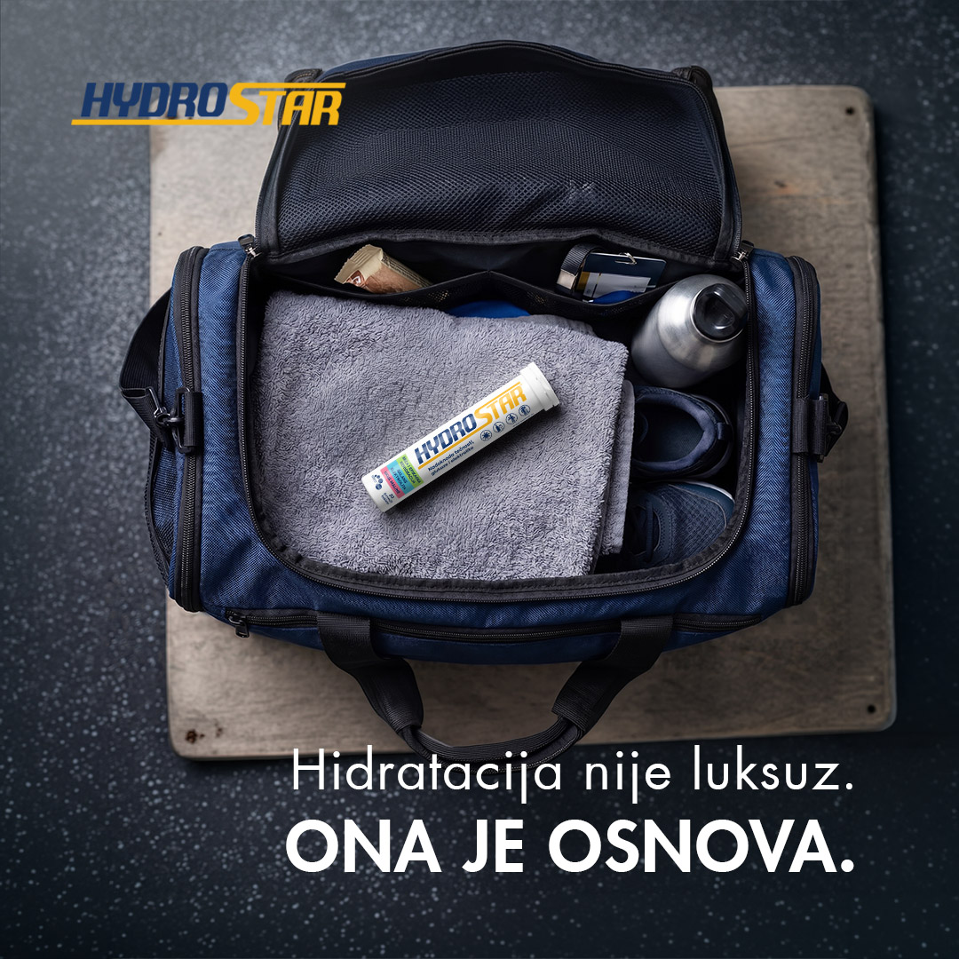 Hydrostar Facebook ad: Hidratacija koja prati ritam