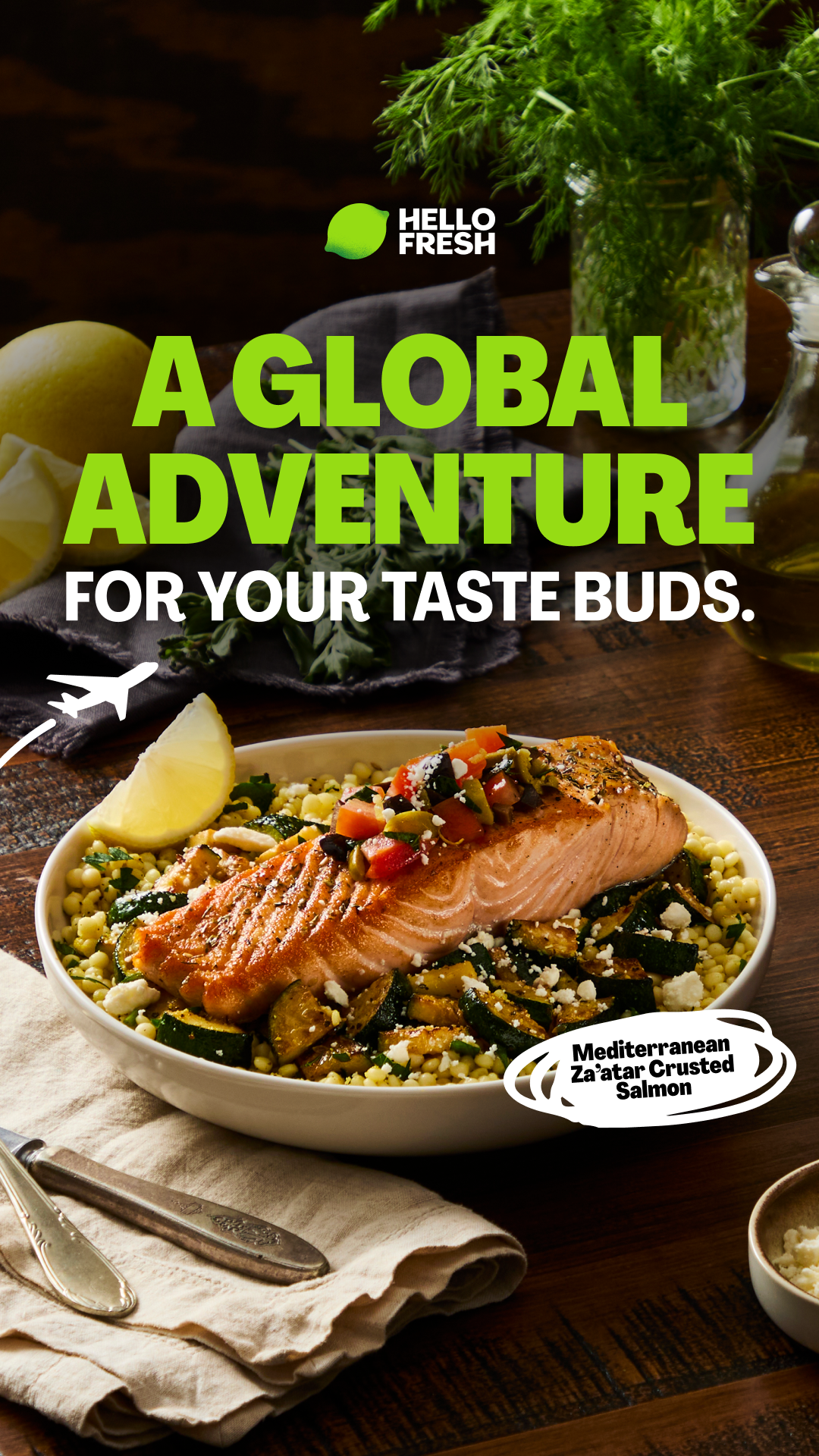 HelloFresh Facebook ad