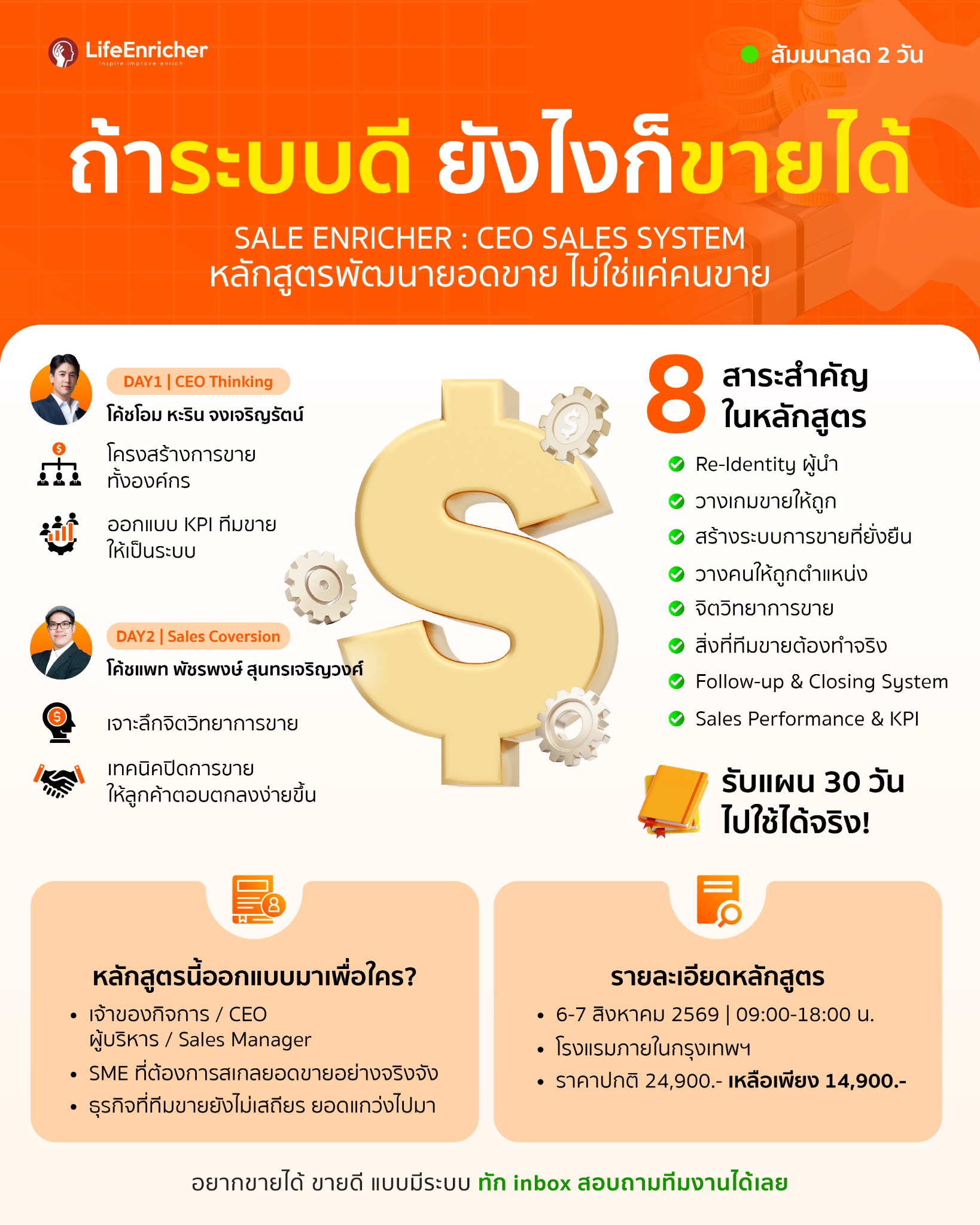โอม หะริน - LifeEnricher Facebook ad