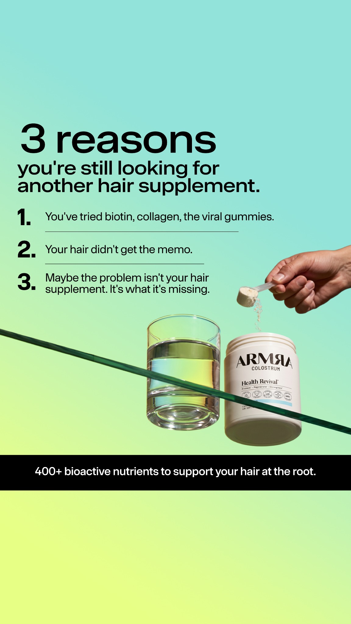 ARMRA Facebook ad