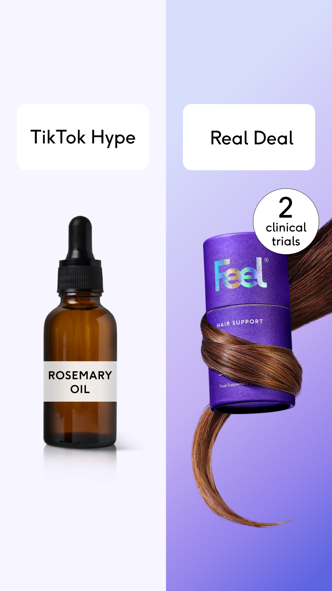 Feel Facebook ad