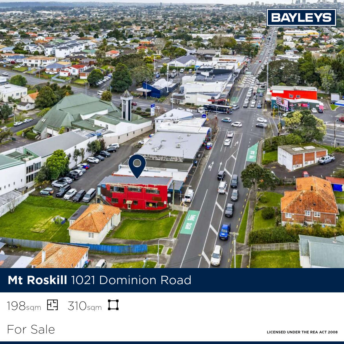 Bayleys Commercial Facebook ad